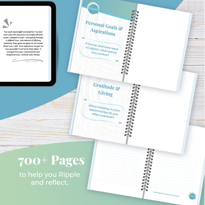 Life in Ripples: 2026 Undated Digital Journal